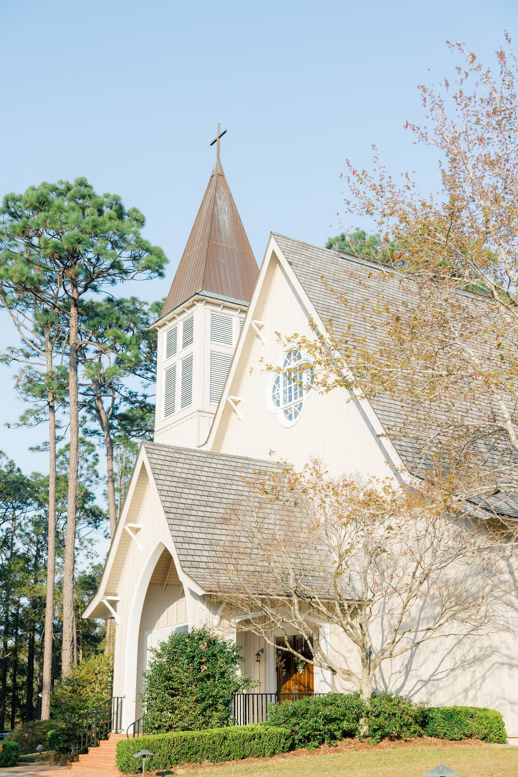 Chapel among the pines