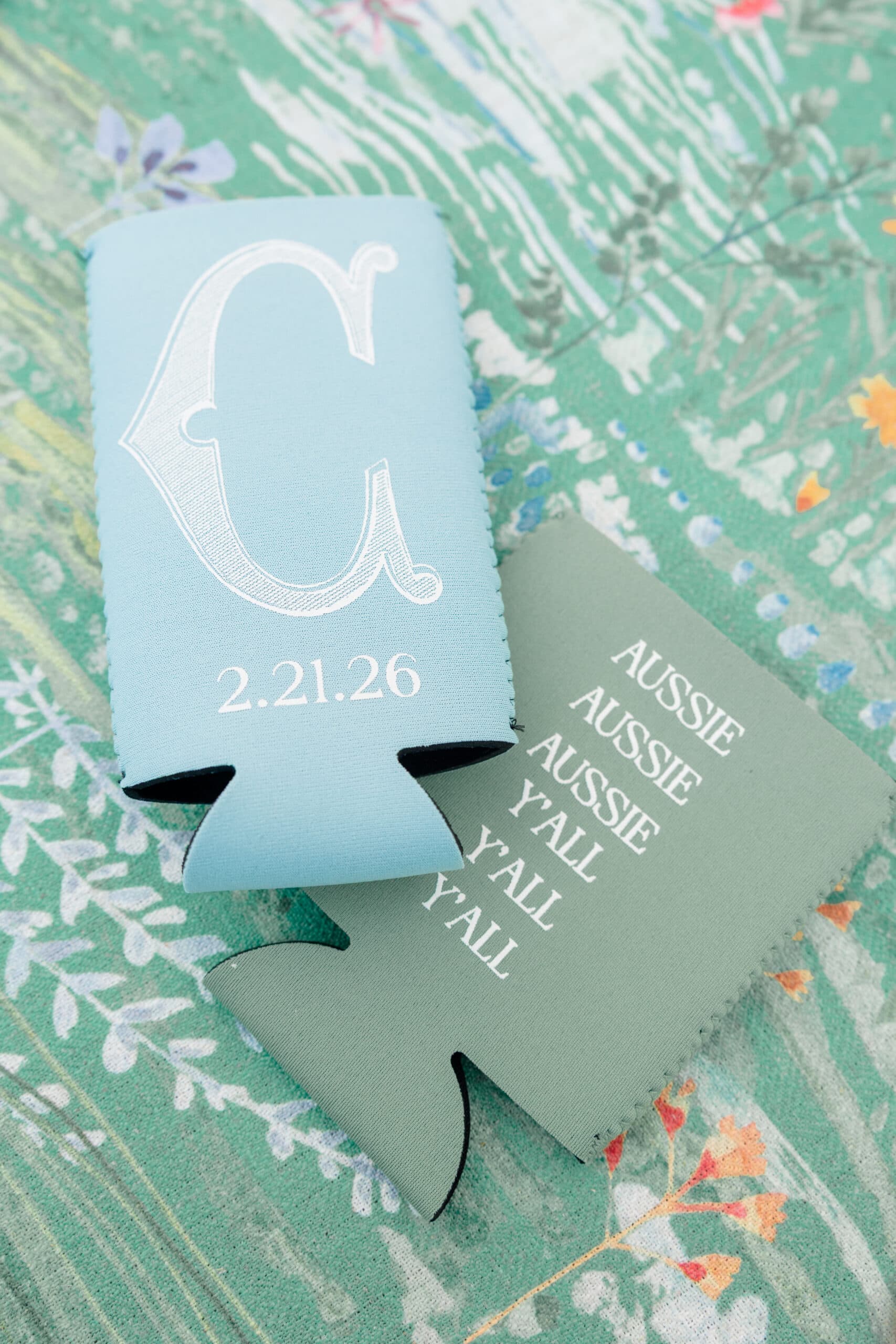 Custom wedding details