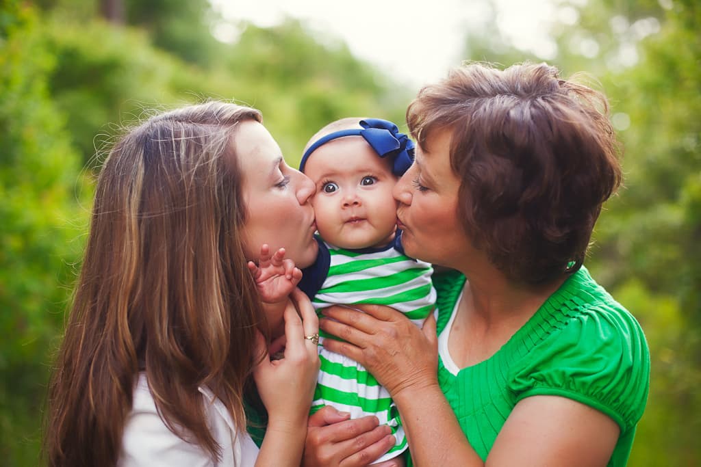 3 generations Gulfport, MS Family Photographer — Jennie Tewell Photography