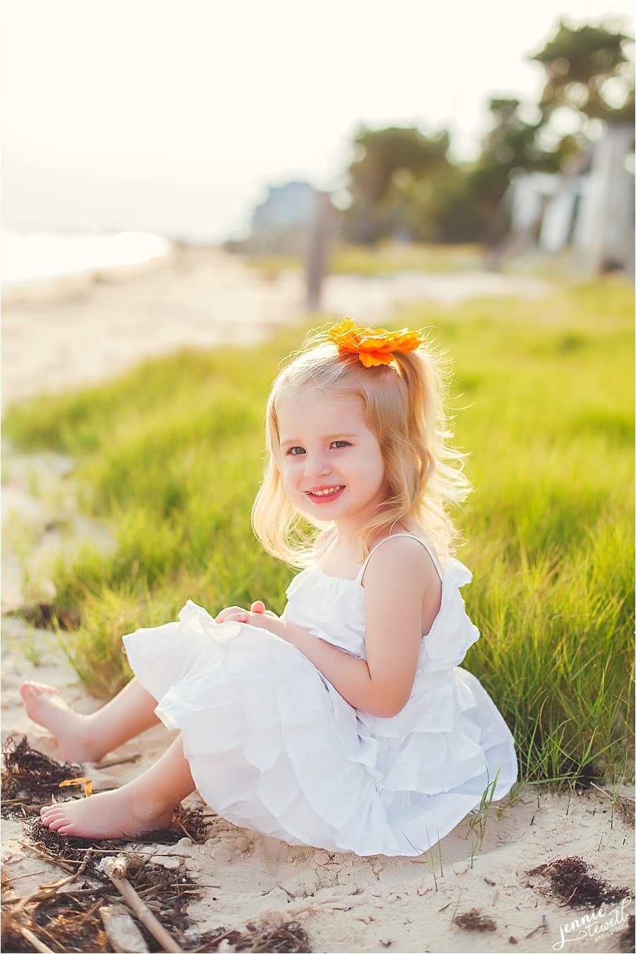 Ashlyn is 3! Mobile, AL Beach Photography — Jennie Tewell Photography