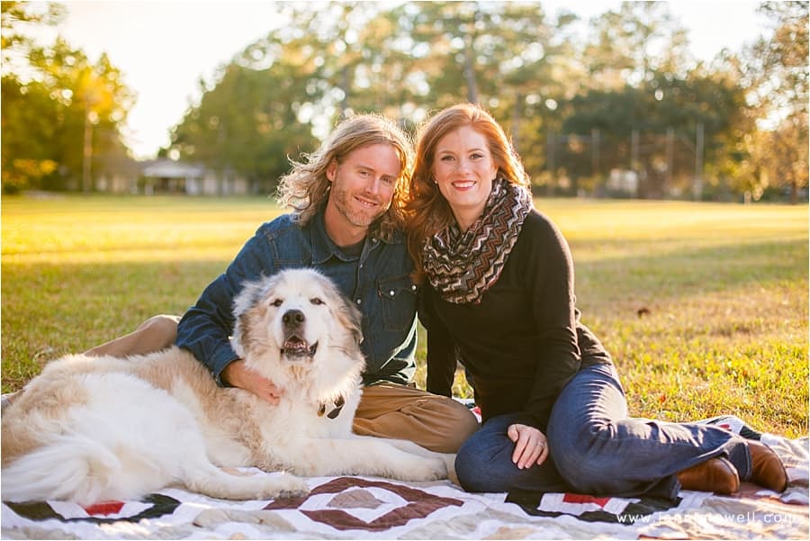 The Mitchell Family & Their Sweet Dogs Mobile, Alabama Family — Jennie Tewell Photography