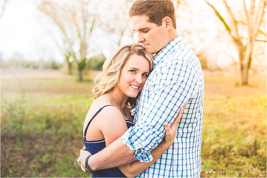 Cheree & Charles Mobile, Alabama Rustic Engagement Session — Jennie Tewell Photography