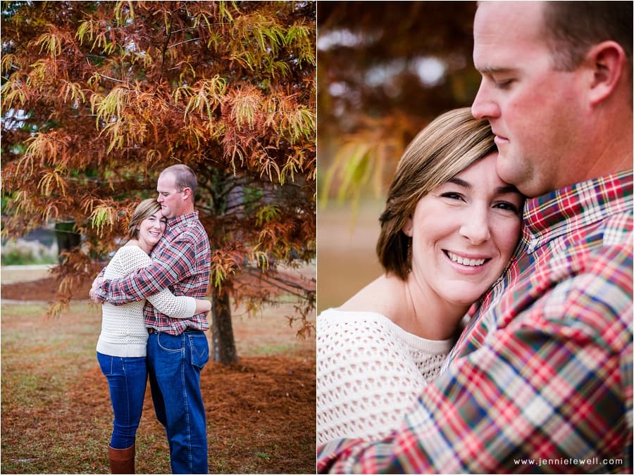 Megan and Russell Mobile, Alabama Photography — Jennie Tewell Photography