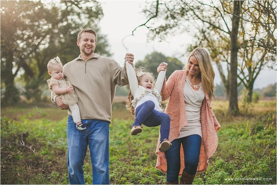 The Sellers Family Mobile, Alabama Family Photographer — Jennie Tewell Photography