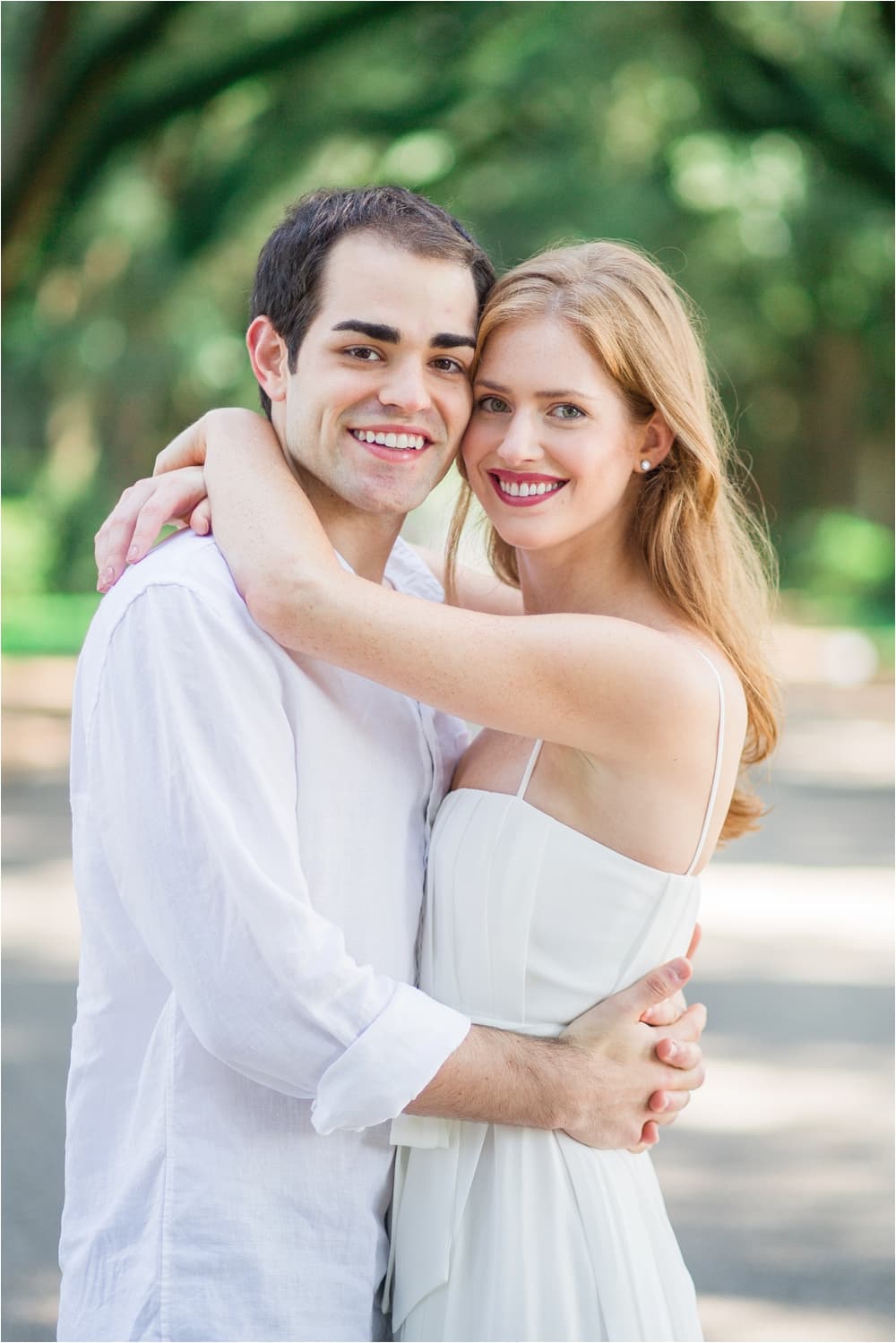 Camille & Christopher - Springhill College Engagement Session — Jennie Tewell Photography