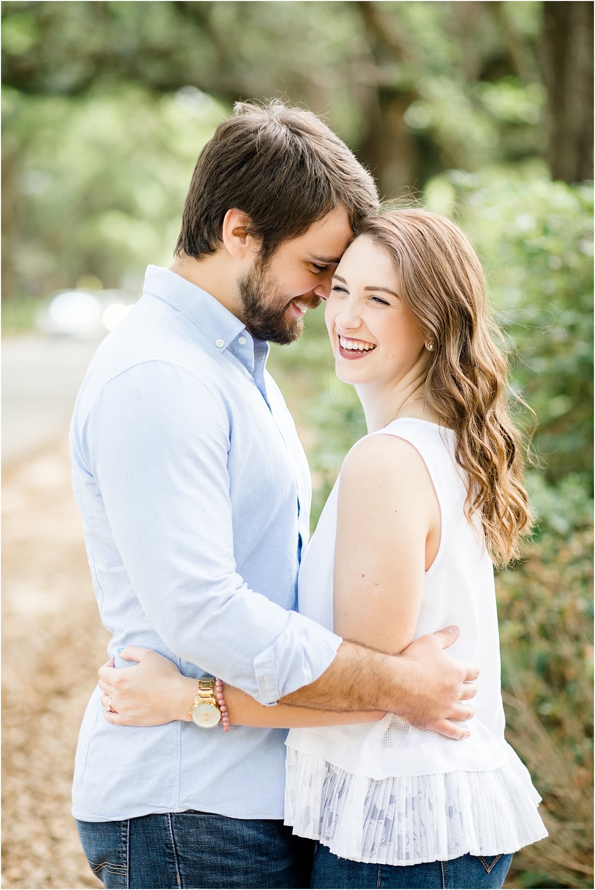 Springhill College Mobile, AL Engagement Photography