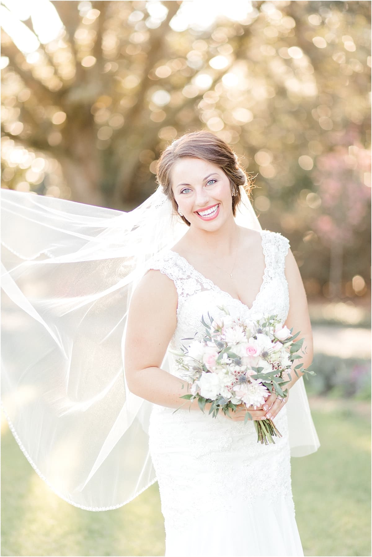 Heather's Bridal Session at Bellingrath Gardens — Jennie Tewell Photography