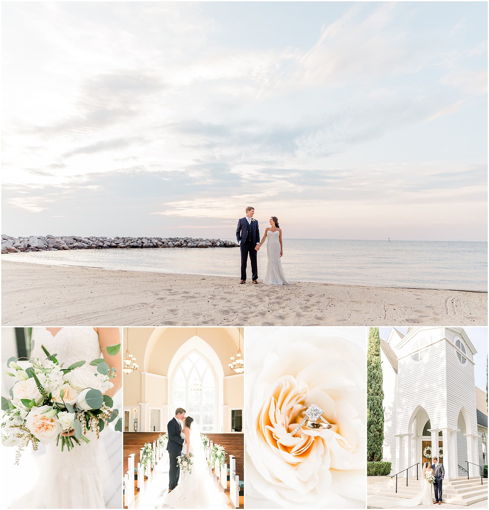 St. Francis at the Point Wedding in Fairhope, Alabama — Jennie Tewell Photography
