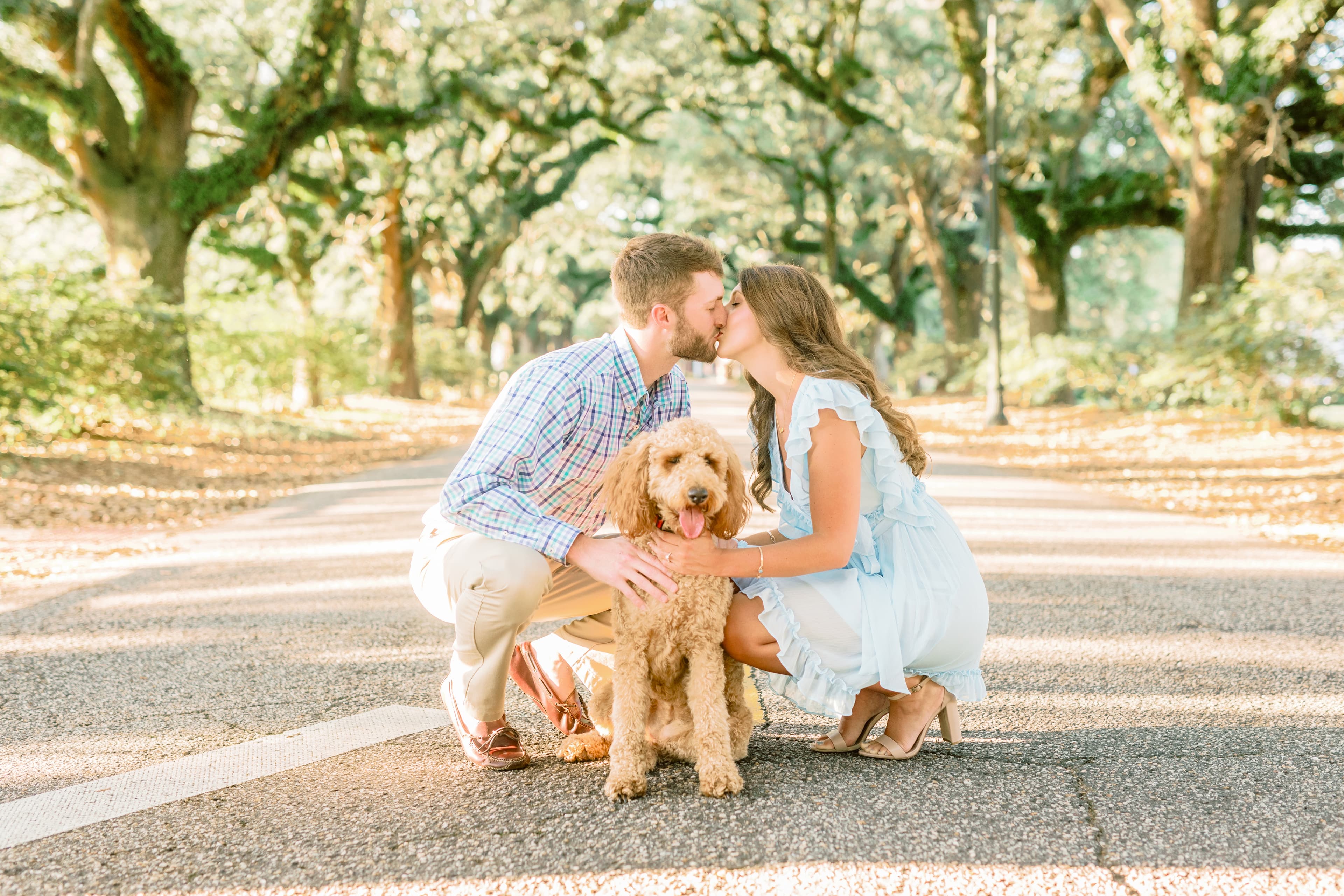 Springhill College Engagement Session — Jennie Tewell Photography