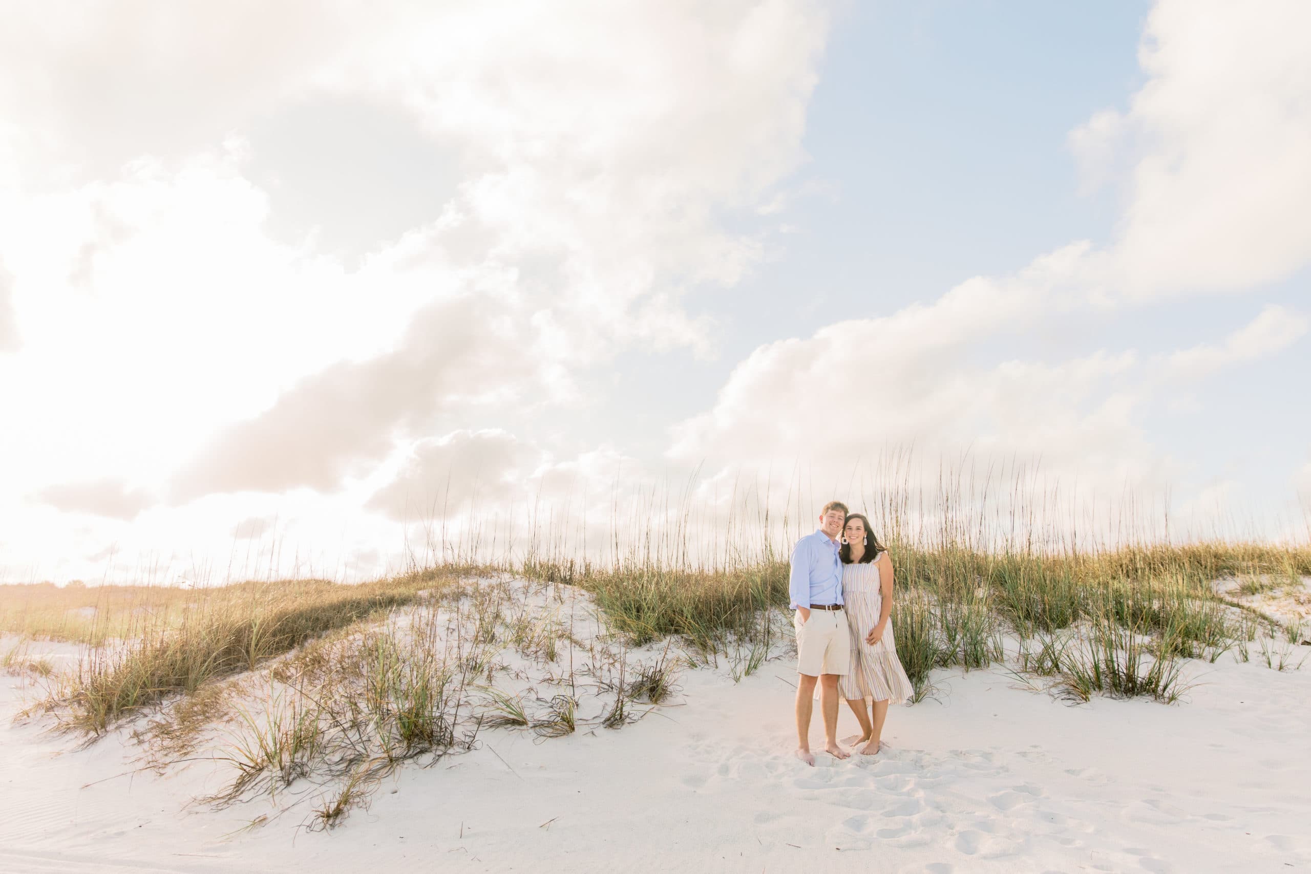orange beach al photographers engagement session