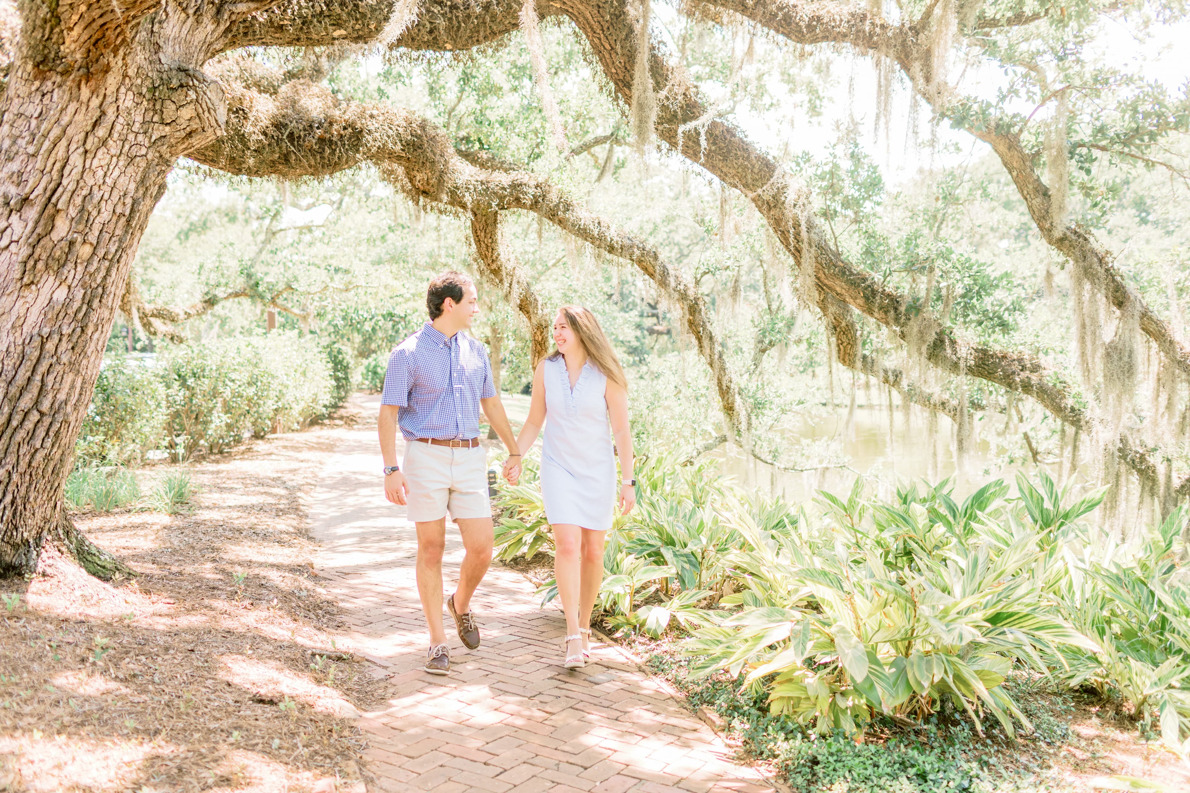 Fairhope, Alabama Engagement Session at the Grand Hotel — Jennie Tewell Photography
