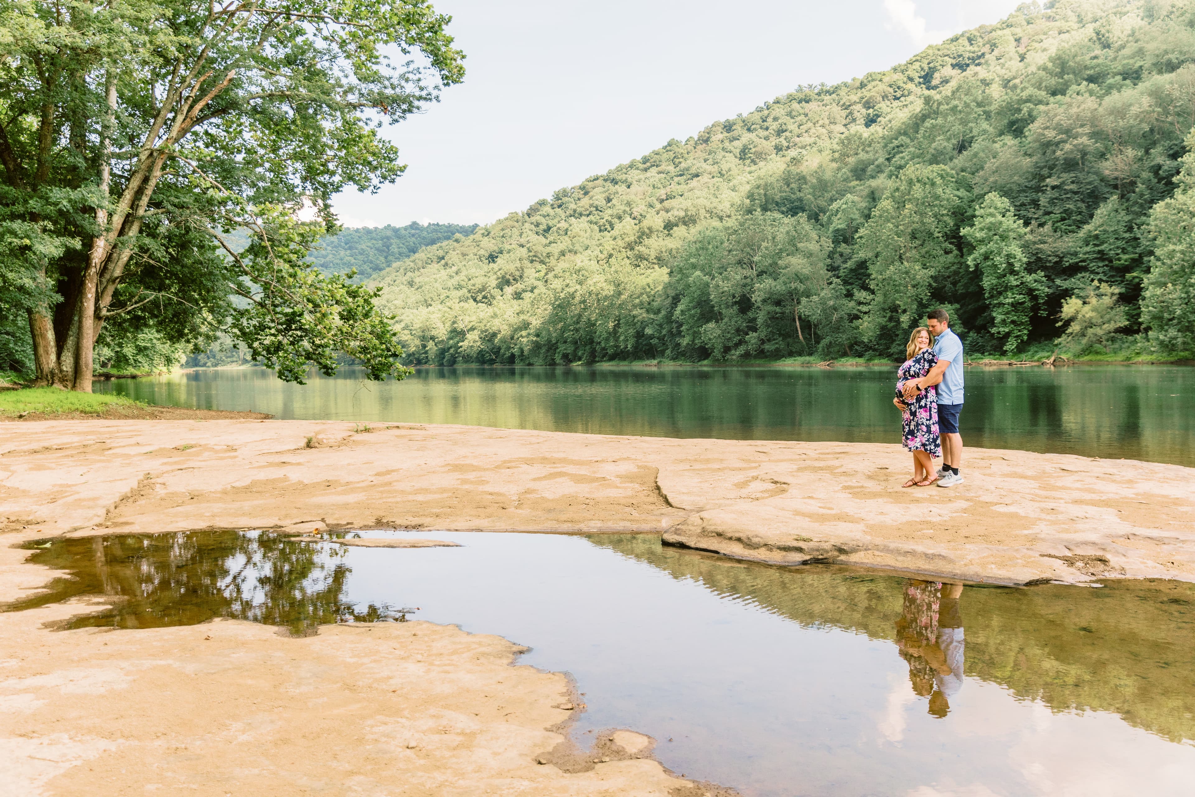 West Virginia Maternity Photography - Johnny and Emily — Jennie Tewell Photography