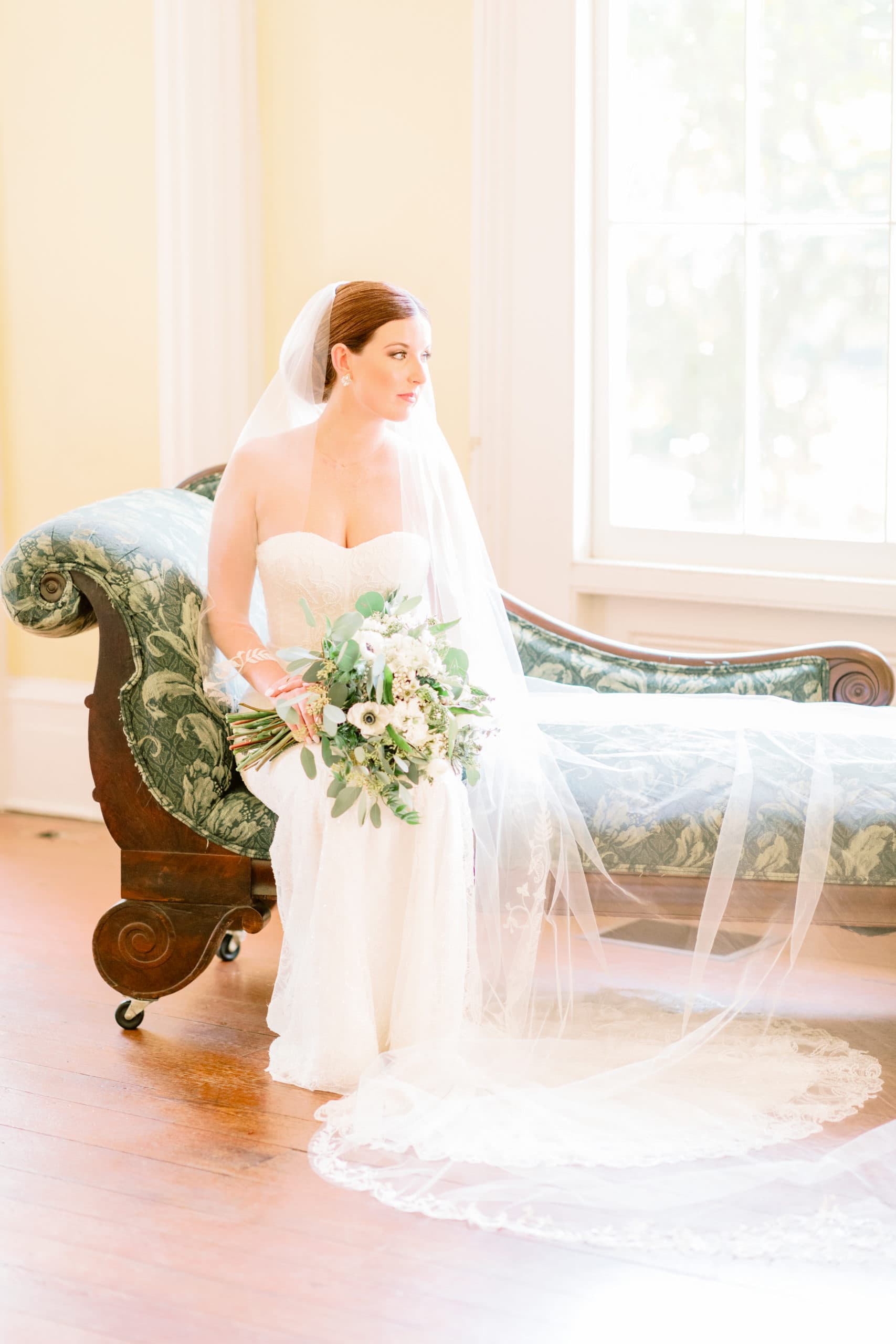 Bragg Mitchell Mansion Bridal Session in Mobile, Alabama — Jennie Tewell Photography