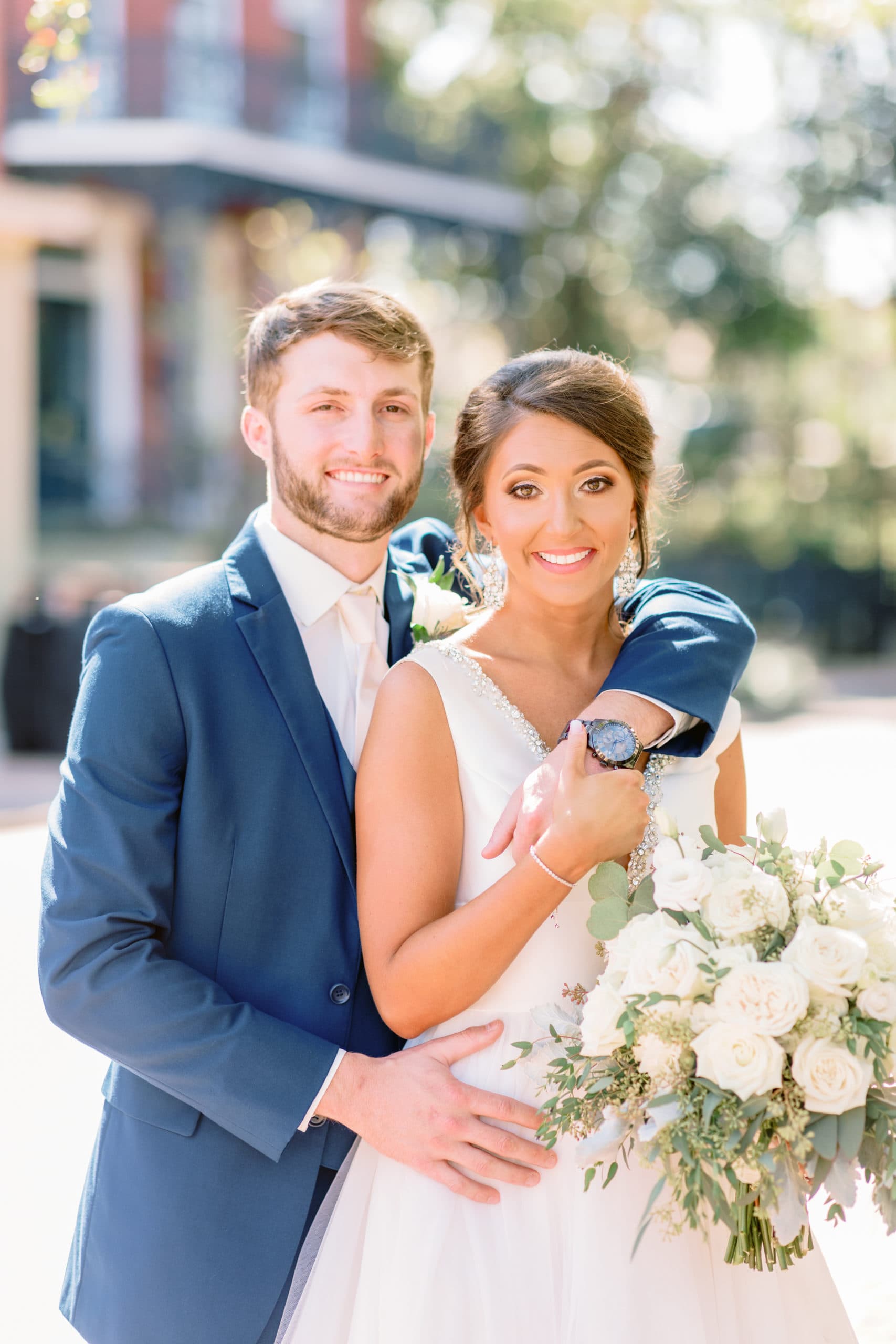 Fort Conde Inn Wedding in Mobile, Alabama - Sydney + Bailey — Jennie Tewell Photography