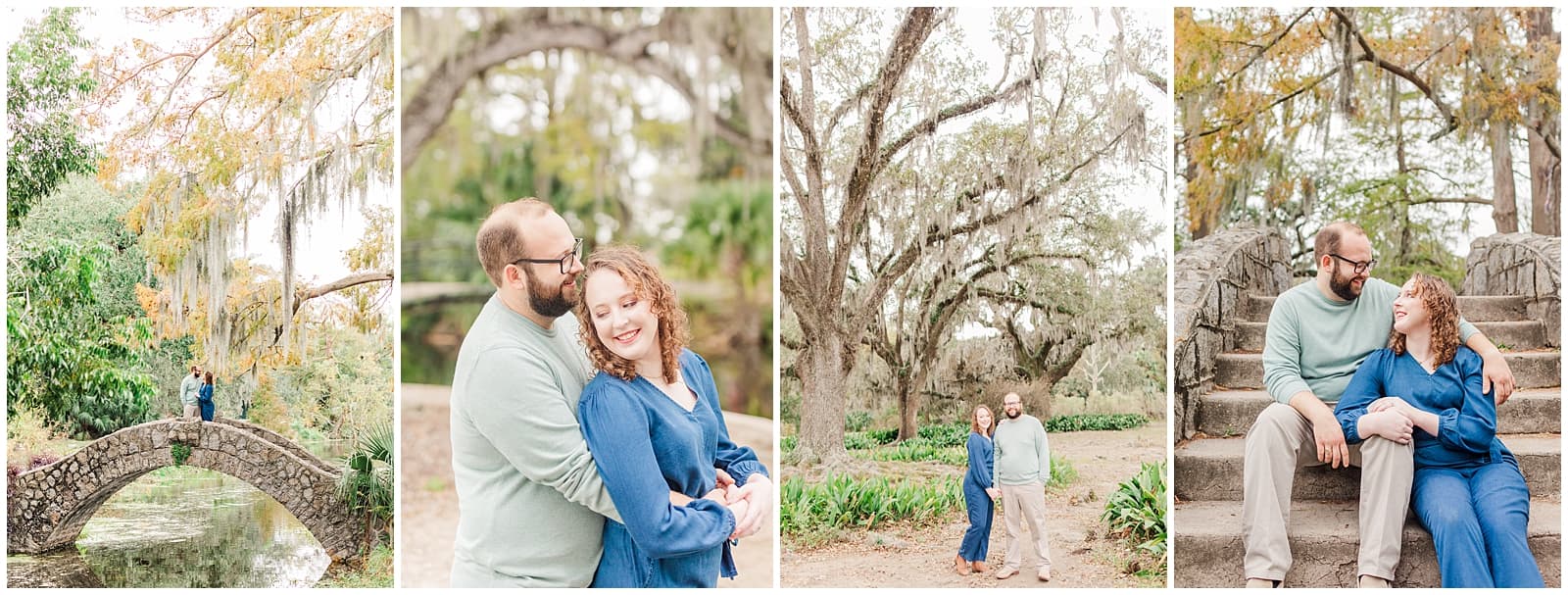 New Orleans City Park Engagement Session - Hannah + Perry — Jennie Tewell Photography