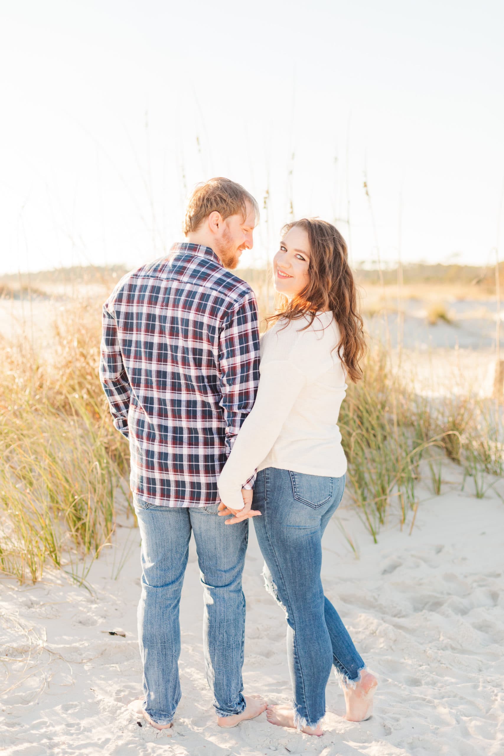 Dauphin Island, Alabama Engagement Session - Kayla + Michael — Jennie Tewell Photography