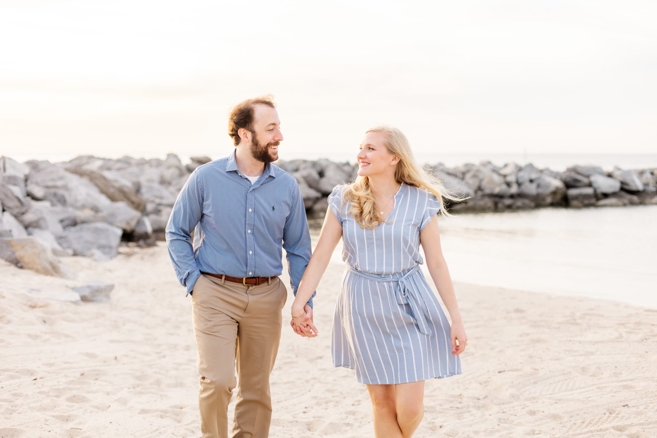 Engagement Session in Fairhope, Alabama — Jennie Tewell Photography