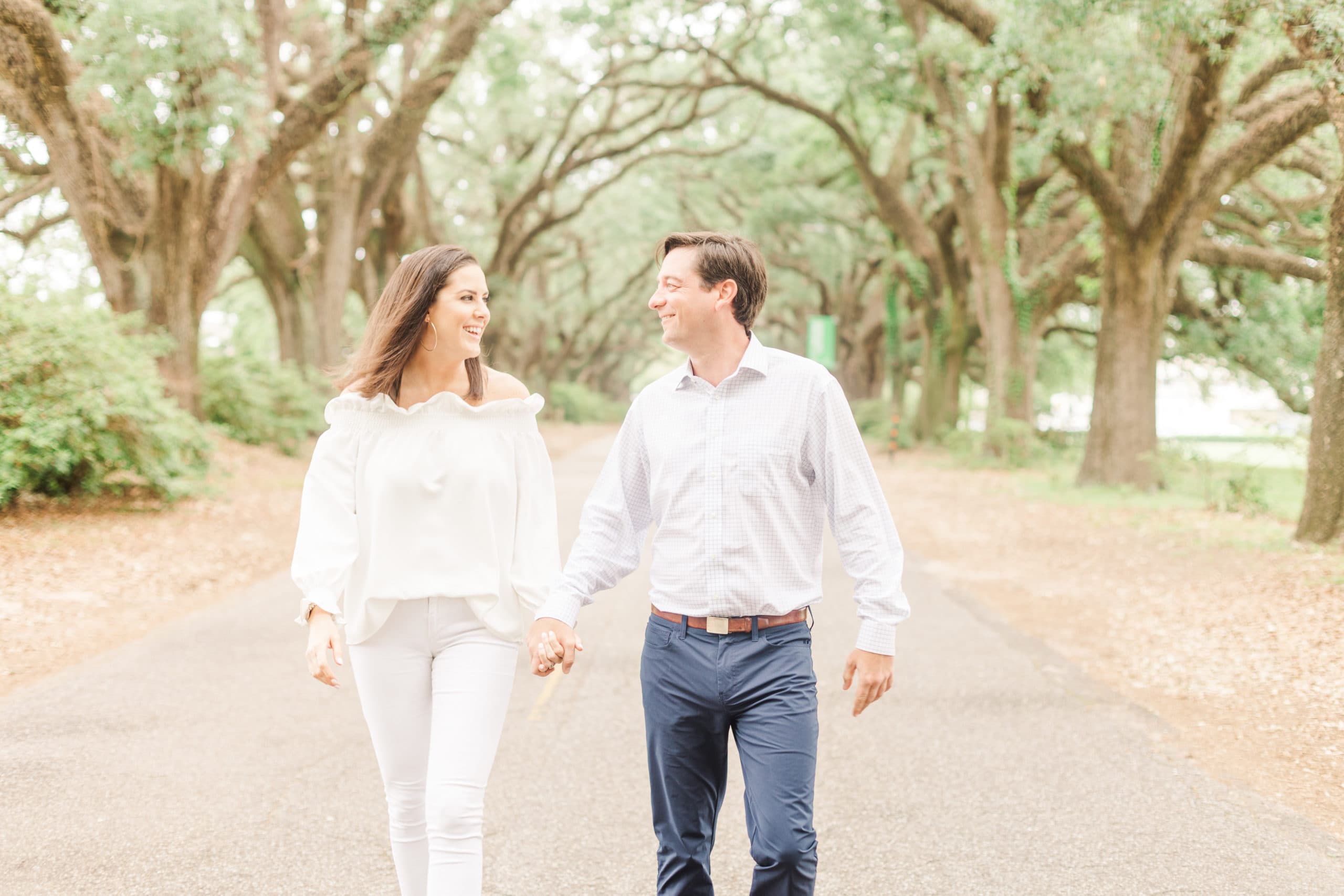 Mobile, Alabama Engagement Session - Hallie + Sholes — Jennie Tewell Photography