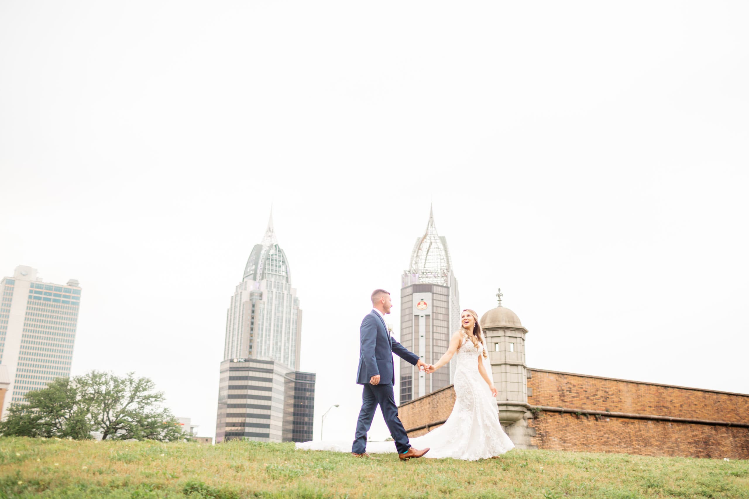 Fort Conde Inn Wedding in Mobile, Alabama - Danna + Jaron — Jennie Tewell Photography
