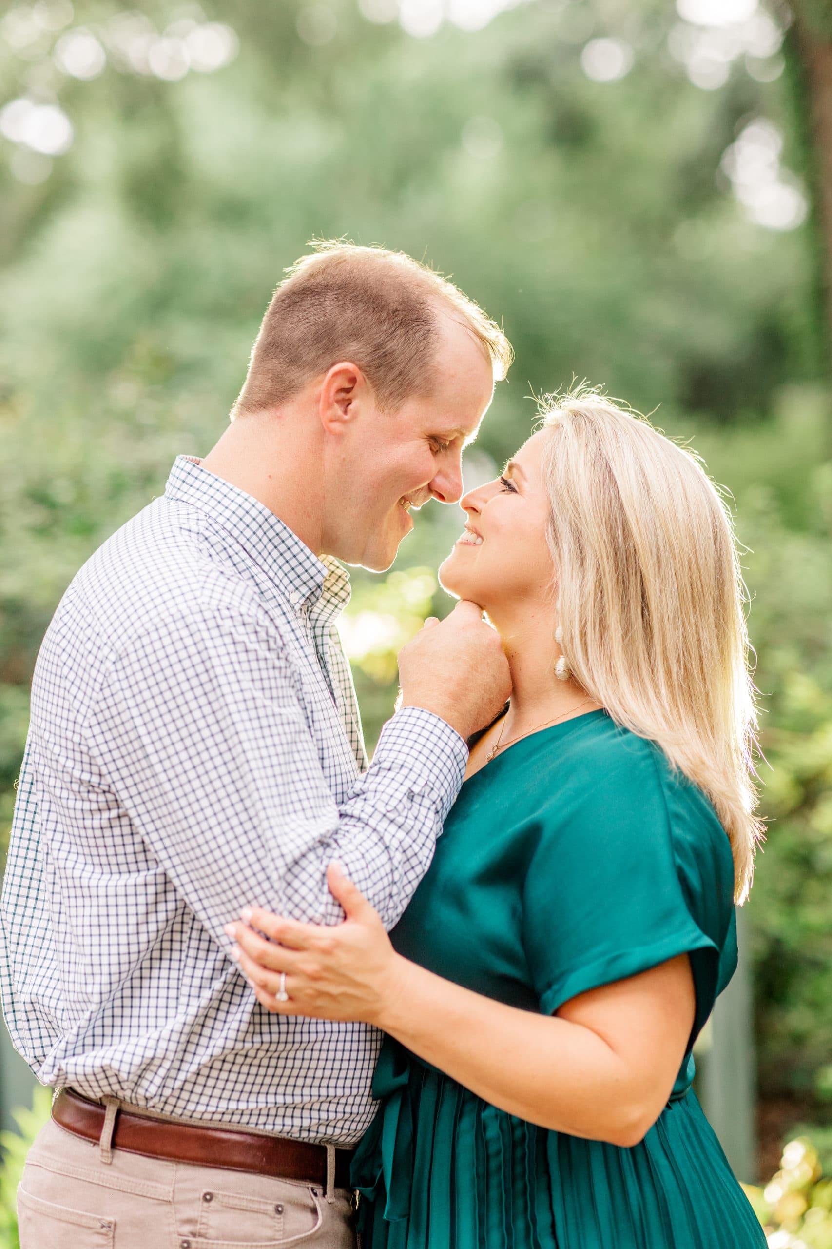 Mobile Alabama Engagement Session at the Bragg Mitchell — Jennie Tewell Photography