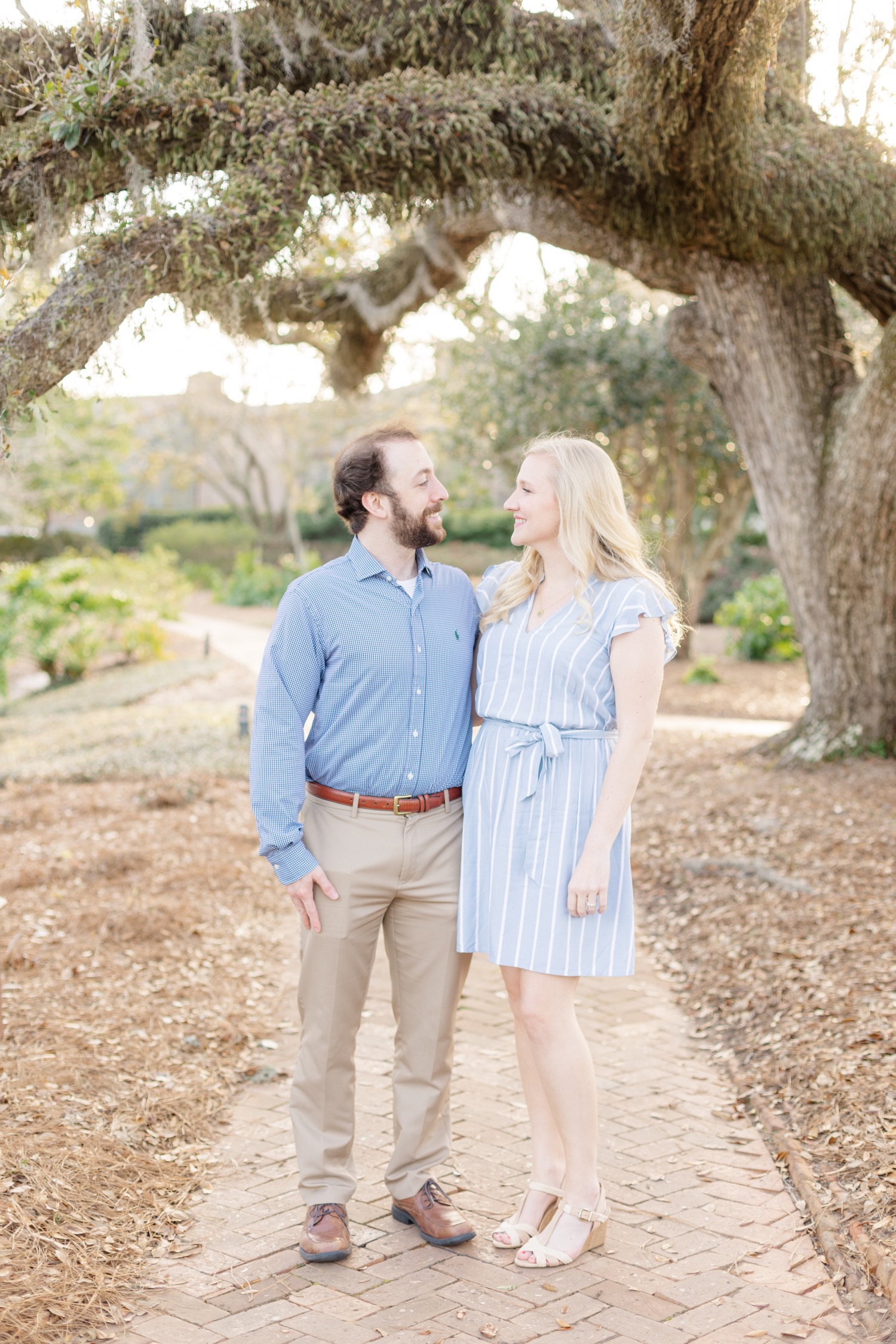 Engagement Session in Fairhope Alabama at the Grand Hotel;