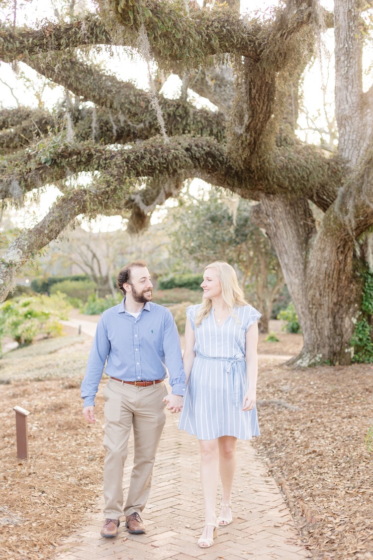 Engagement Session in Fairhope Alabama at the Grand Hotel;