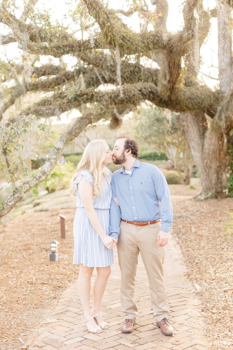 Engagement Session in Fairhope Alabama at the Grand Hotel;