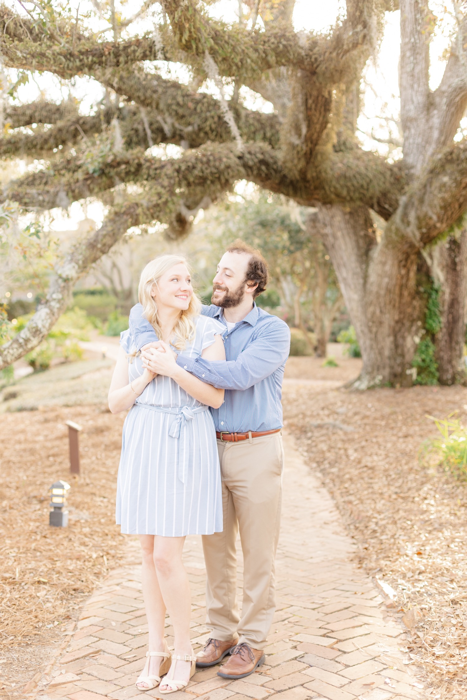 Engagement Session in Fairhope Alabama at the Grand Hotel;