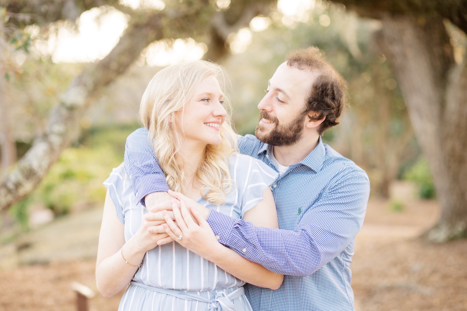 Engagement Session in Fairhope Alabama at the Grand Hotel;