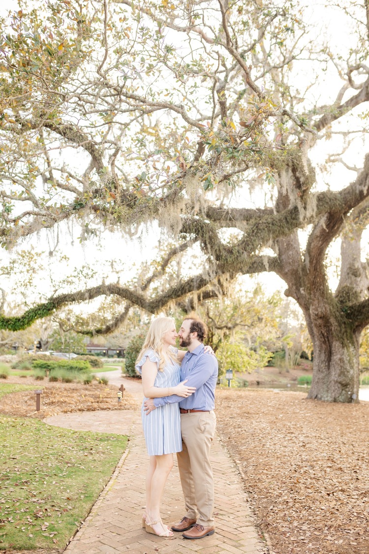 Engagement Session in Fairhope Alabama at the Grand Hotel;