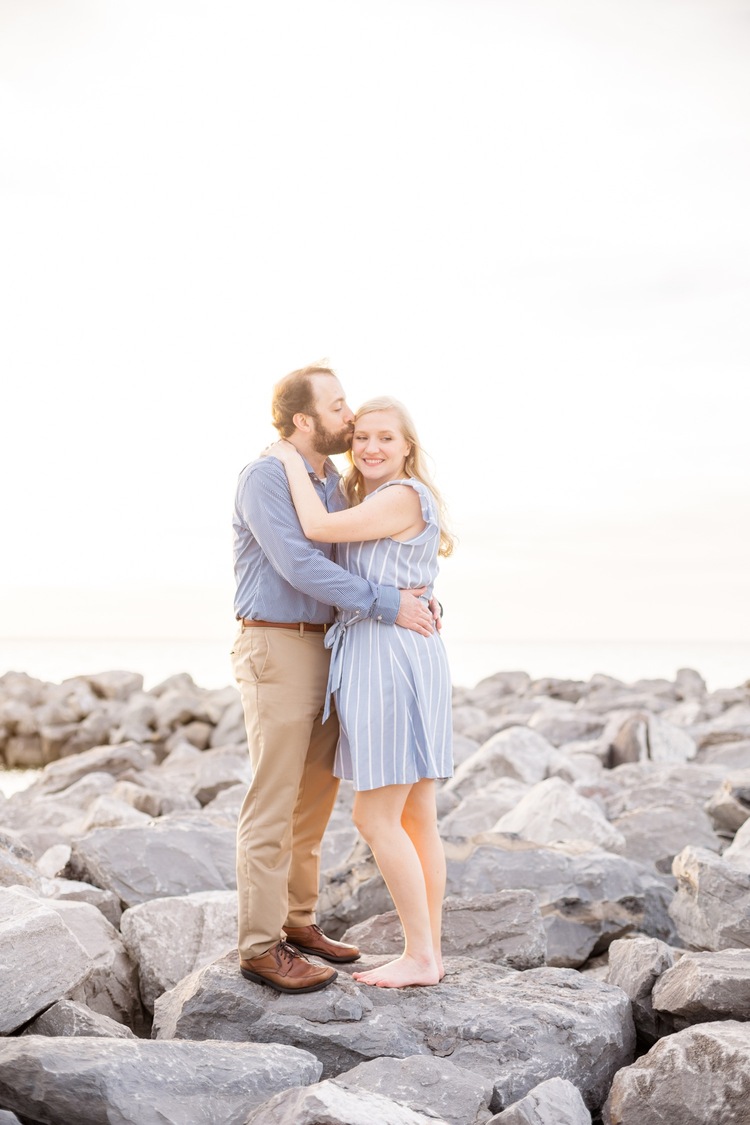 Engagement Session in Fairhope Alabama at the Grand Hotel;