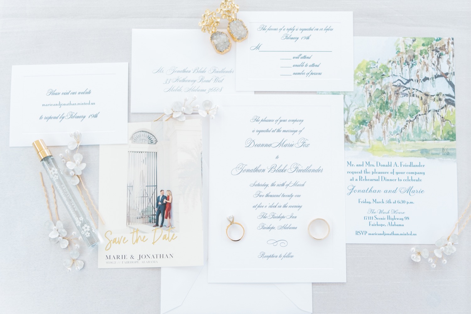 Fairhope Inn Wedding in Fairhope Alabama