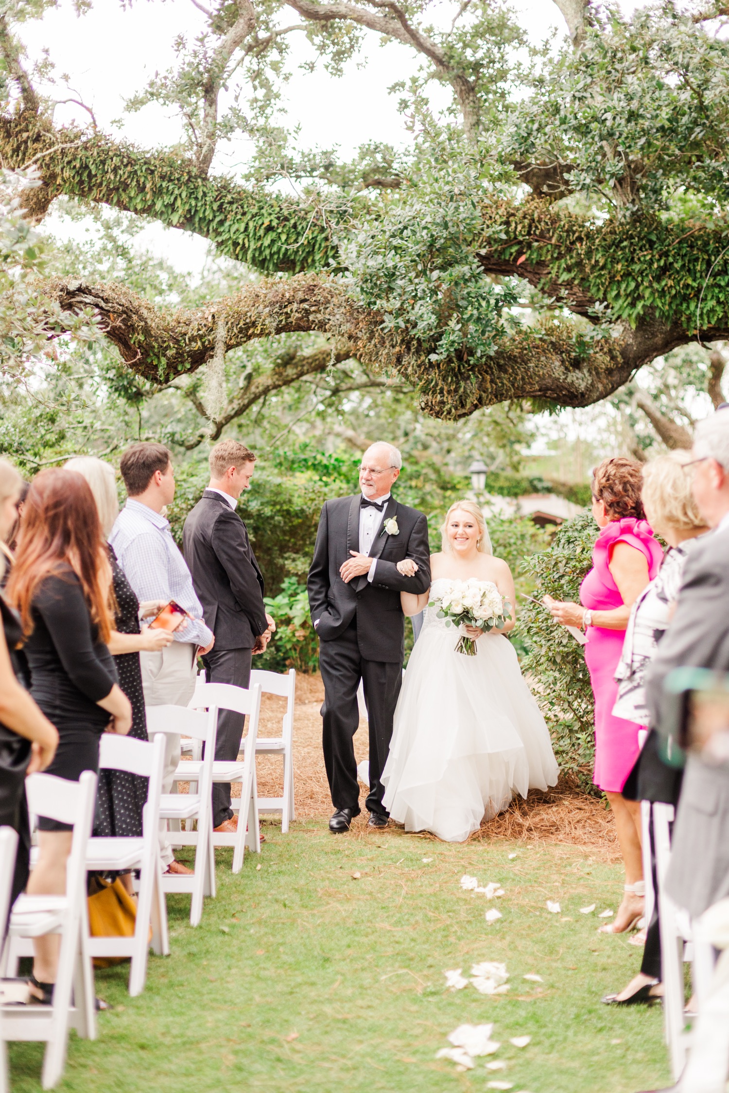 Grand Hotel Wedding in Fairhope Alabama
