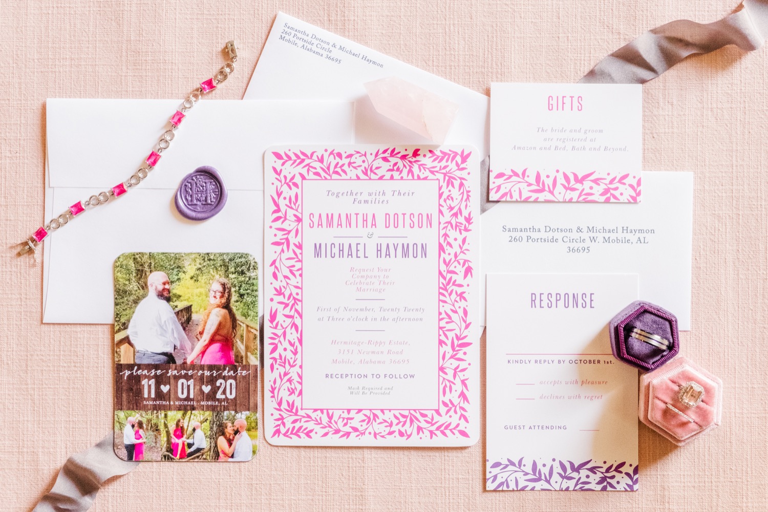 Hermitage Rippy Estate Wedding in Mobile Alabama