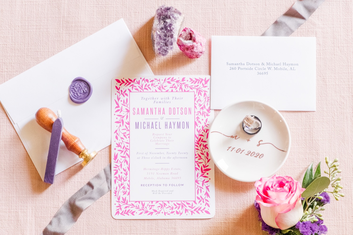 Hermitage Rippy Estate Wedding in Mobile Alabama