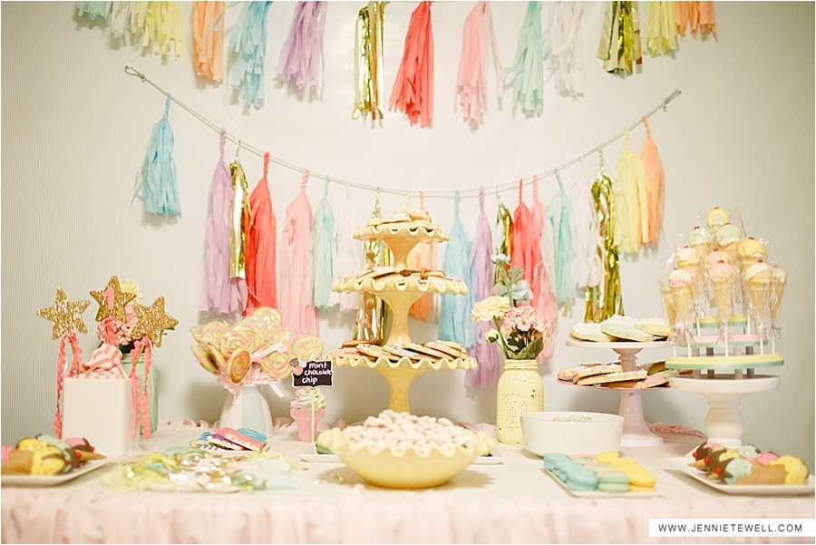 Styled Pastel Ice Cream Birthday Party by Jennie Tewell Photography 0001