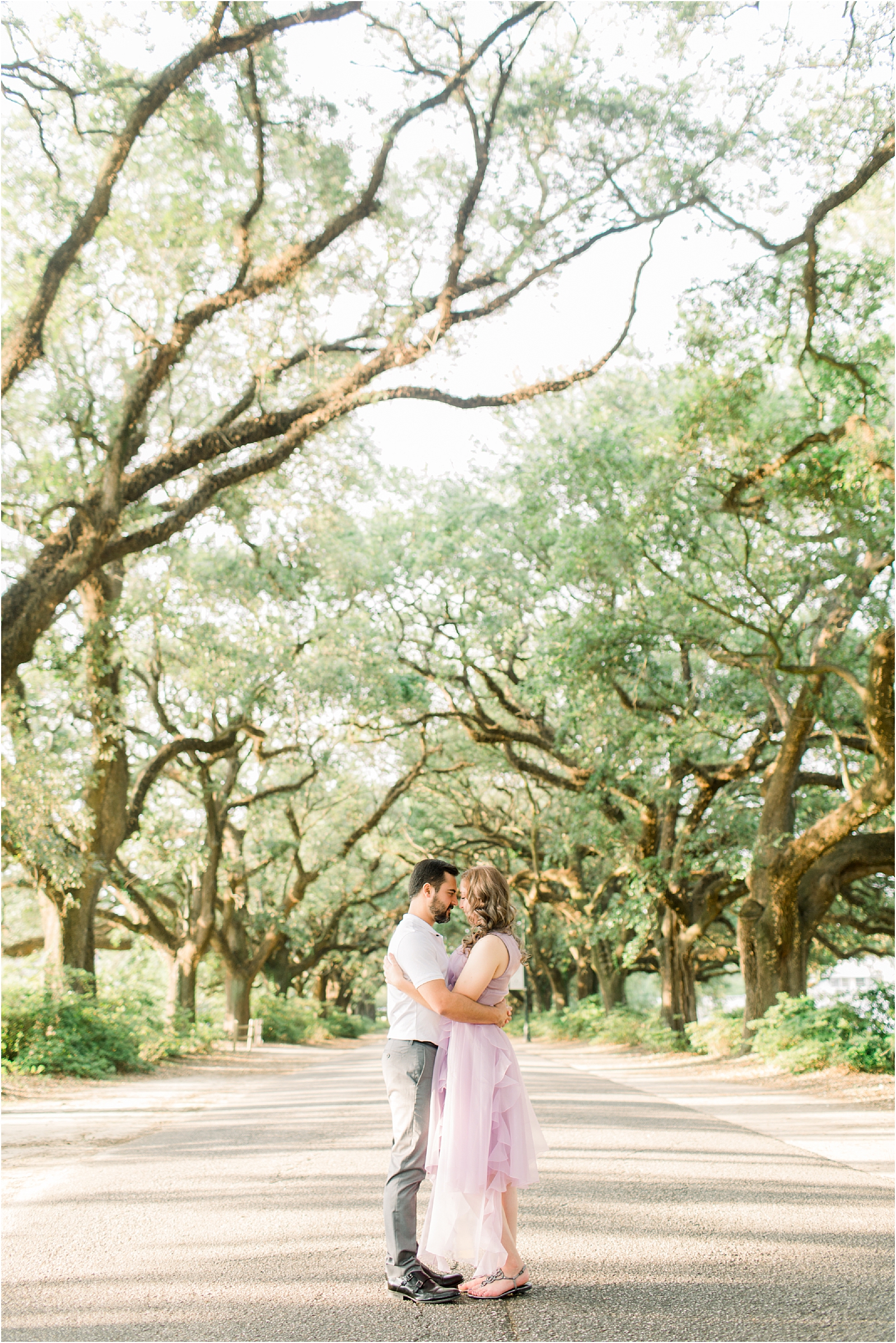 Mobile Alabama Photographer Engagement Session at Springhill College 0001