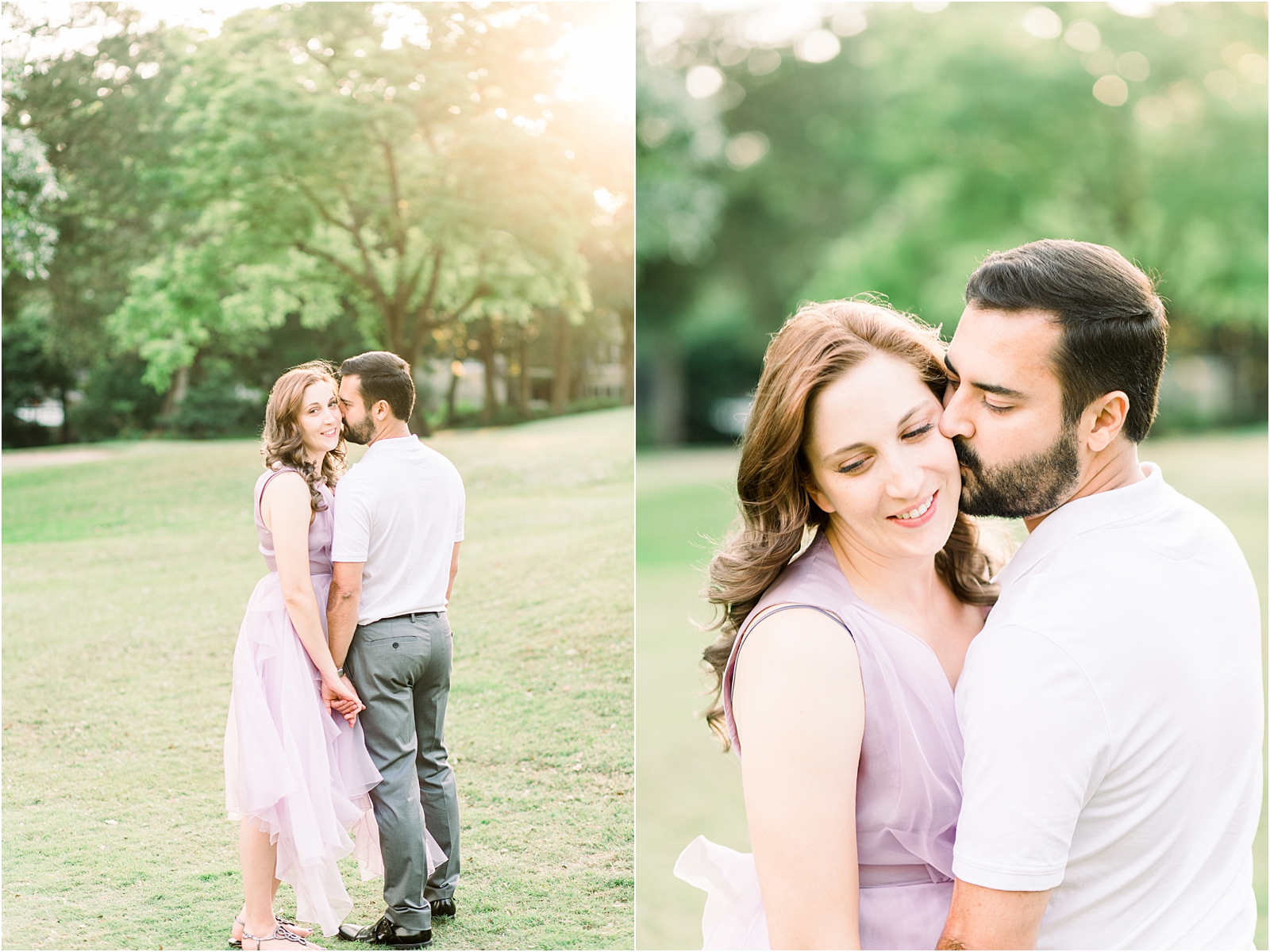 Mobile Alabama Photographer Engagement Session at Springhill College 0005