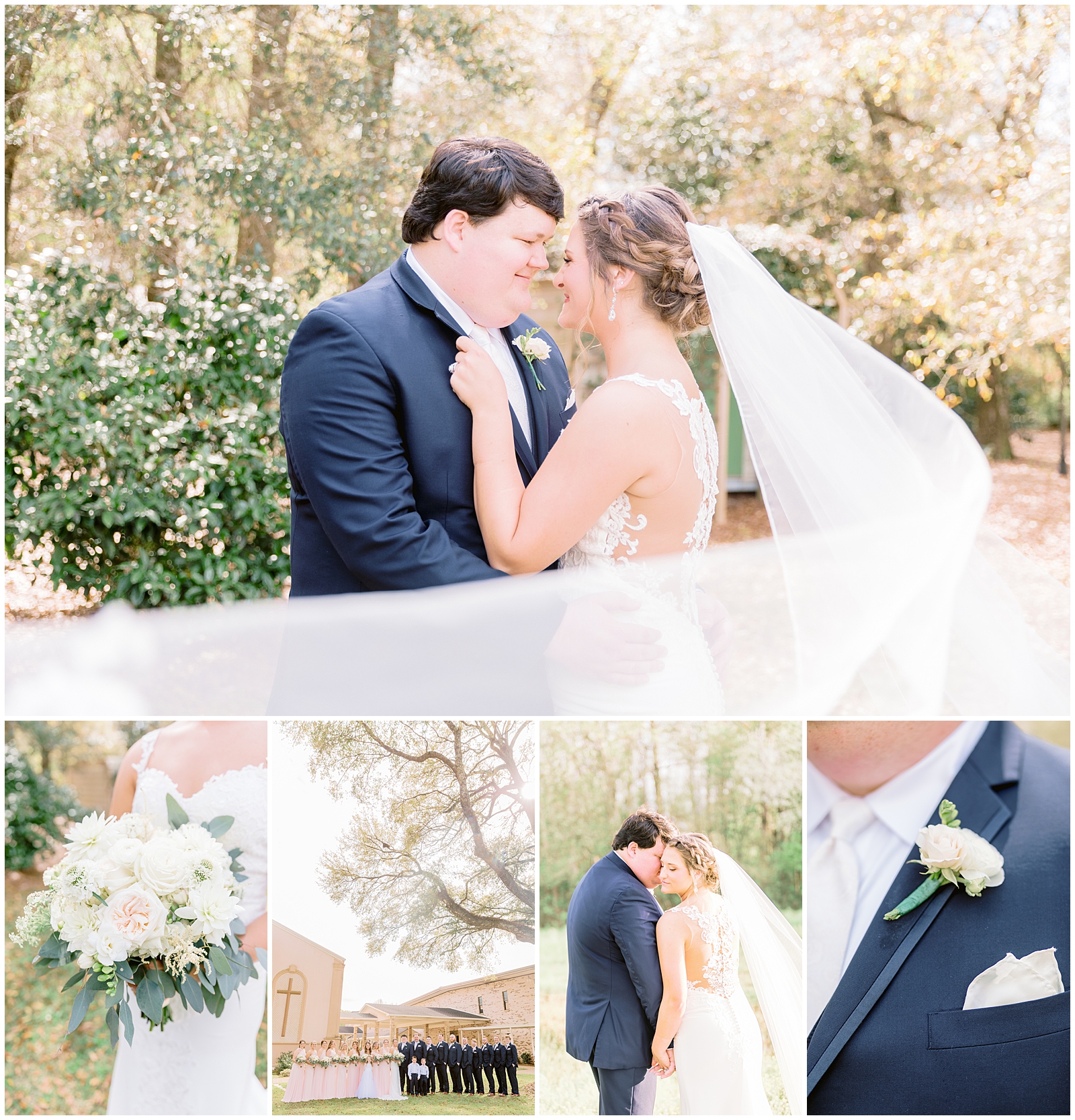 Alabama wedding photographer. Pink, pastel wedding. 