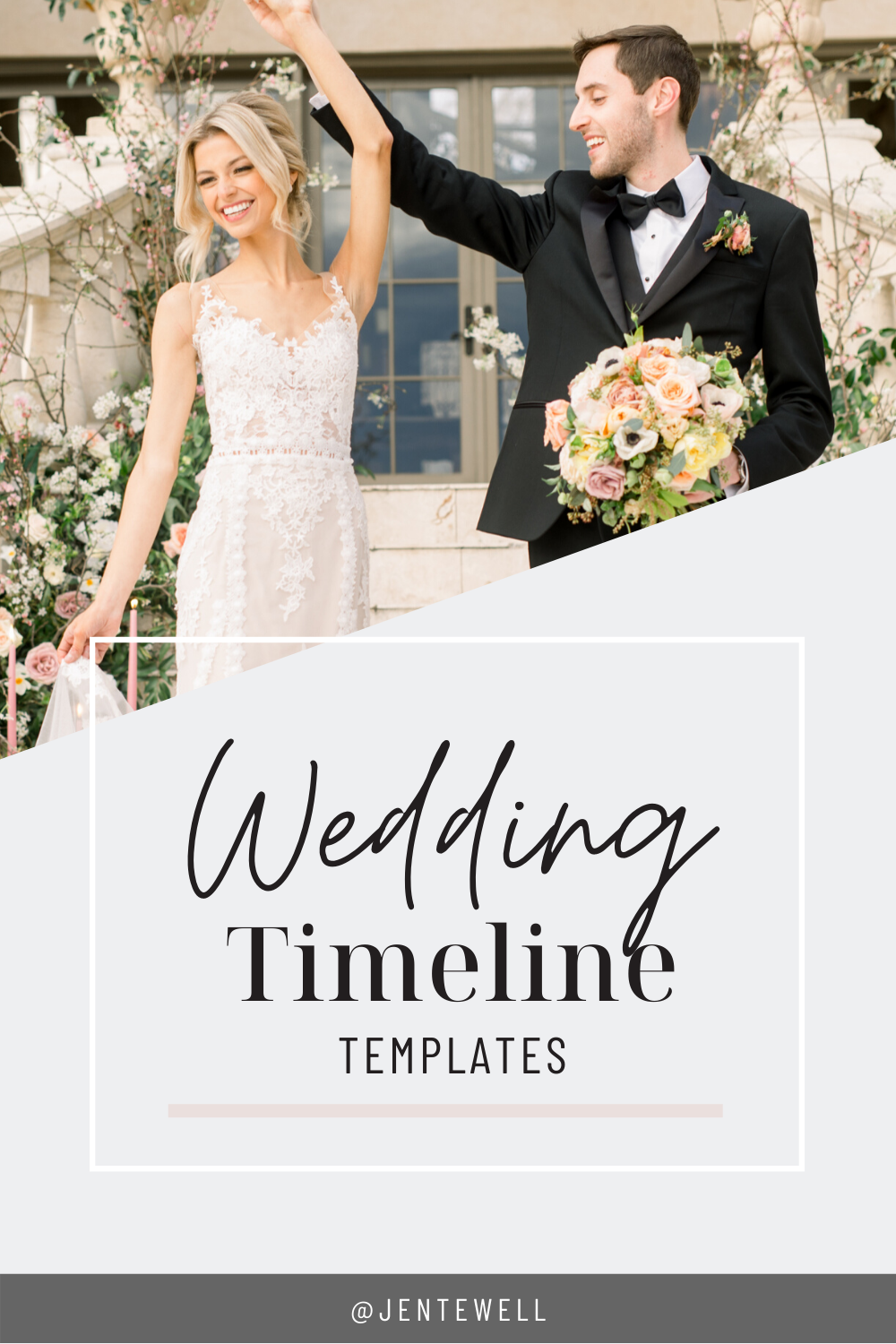 Free Wedding Day Timeline Canva Template